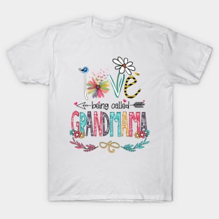 Love Being Called Grandmama Happy Mother's Day T-Shirt